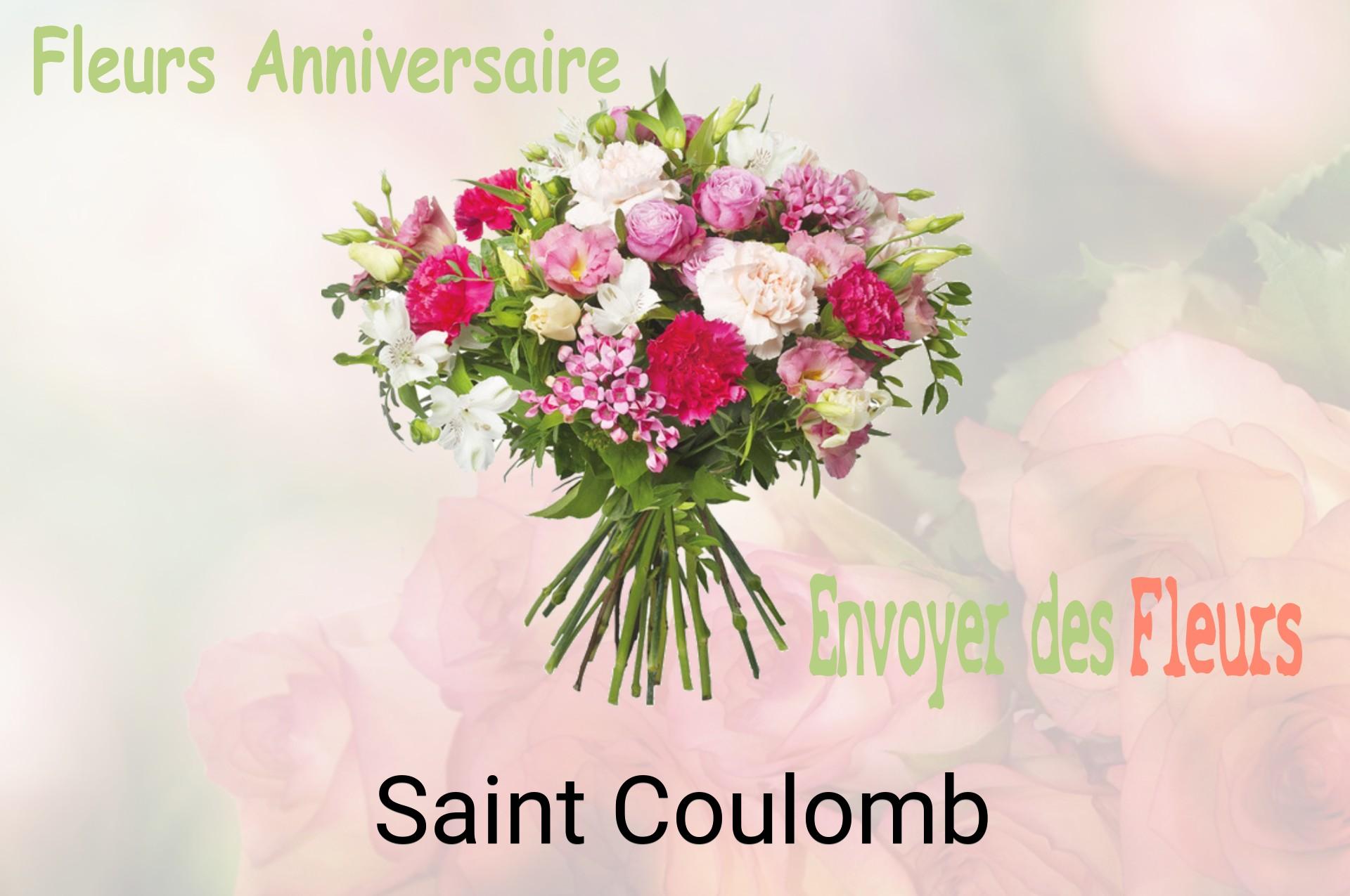 Bouquet de fleurs d’anniversaire livré à Saint-Coulomb
